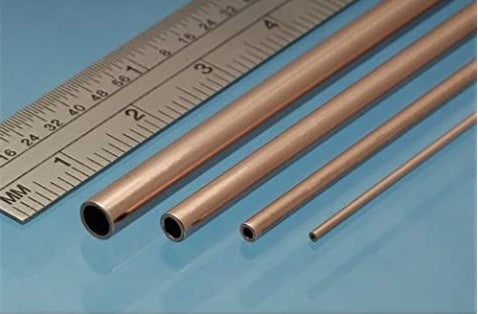 Albion Alloys CT1M Copper Tube 1x0.25mm (4 Pack)